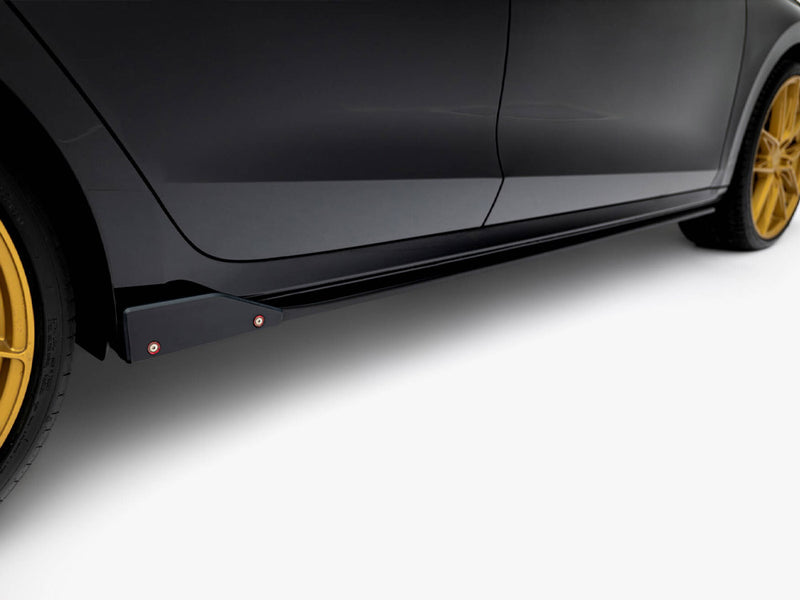 Maxton Design Side Skirt Diffusers V.2 + Flaps Skoda Octavia RS Liftback / Estate Mk4 Facelift