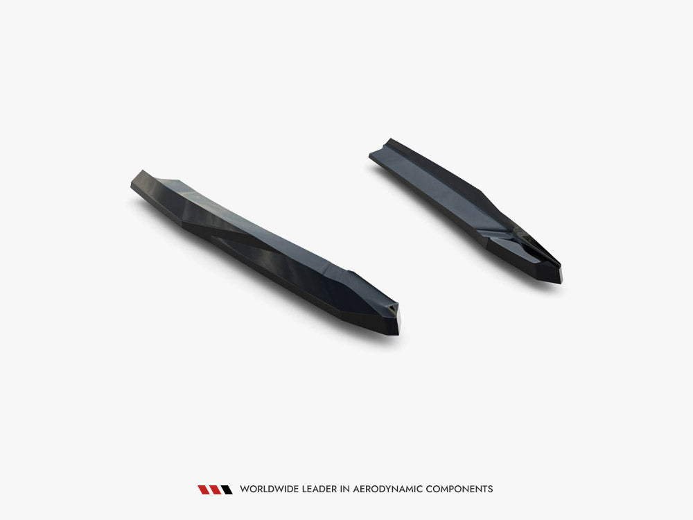 Maxton Design Rear Side Splitters V.7 Skoda Octavia RS Liftback / Estate Mk4 Facelift