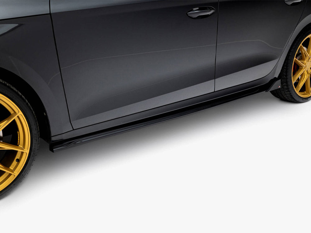 Maxton Design Side Skirts Diffusers V.4 Skoda Octavia RS Liftback / Estate Mk 4 Facelift