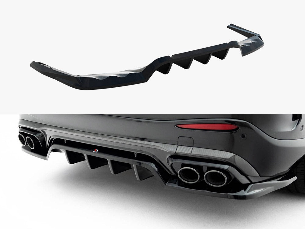 Maxton Design Rear Splitter (Vertical Bars) Mercedes-AMG GLC 43 X254