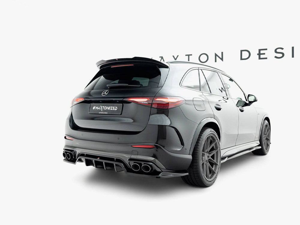 Maxton Design Rear Splitter (Vertical Bars) Mercedes-AMG GLC 43 X254