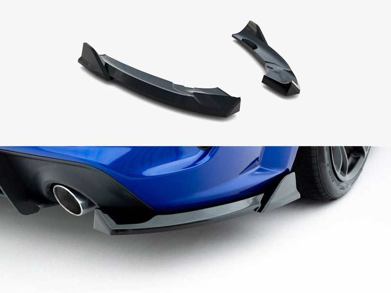 Maxton Design Rear Side Splitters Dodge Charger RT Scat Pack Widebody Mk3 Facelift