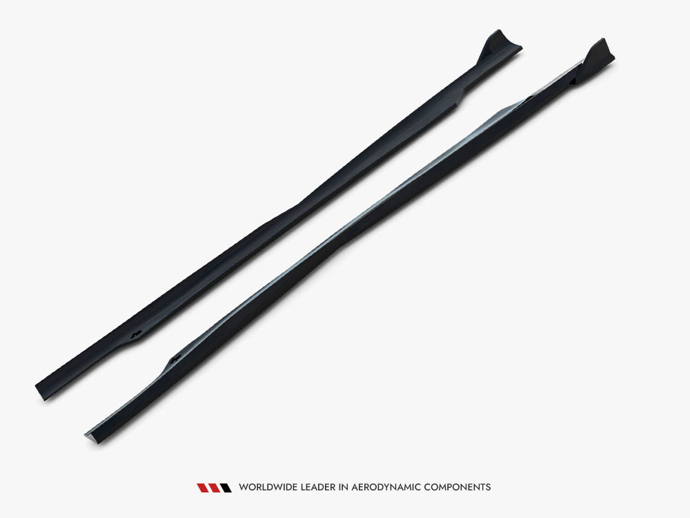 Maxton Design Side Skirts Diffusers Dodge Charger RT Scat Pack Widebody Mk3 Facelift