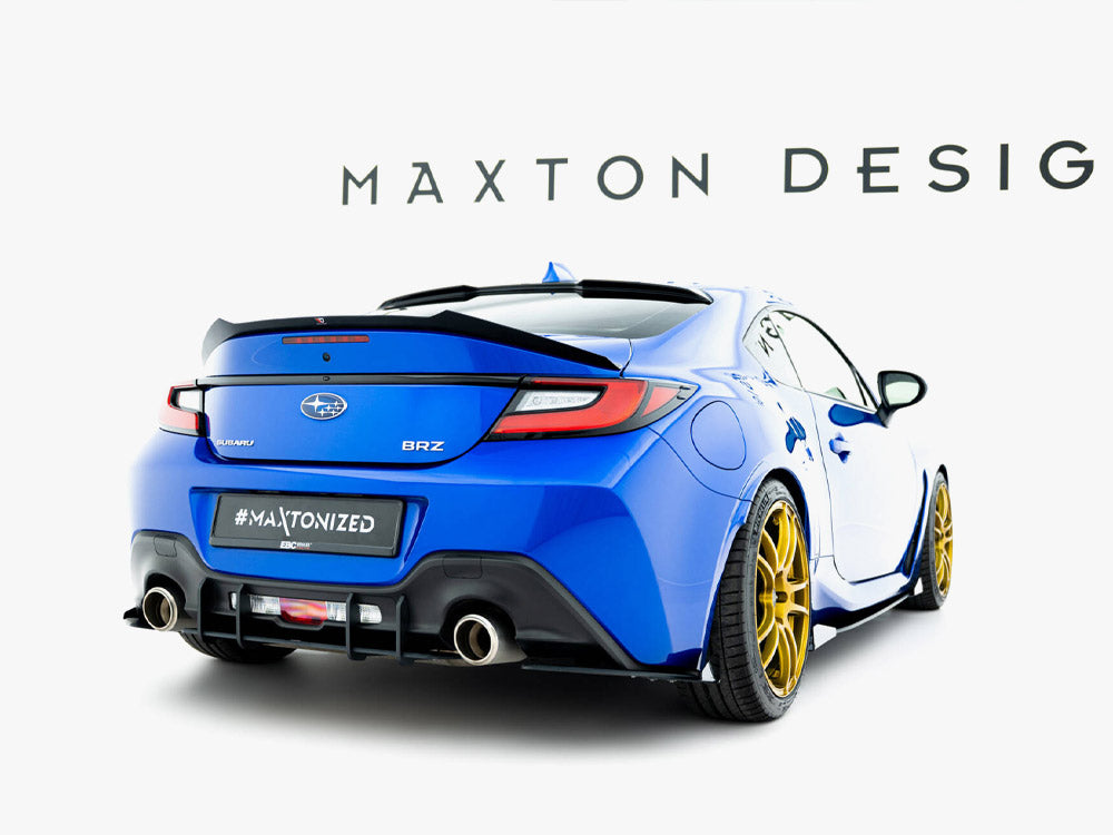 Maxton Design Street Pro Rear Side Splitters V.1 + Flaps Subaru BRZ Mk2