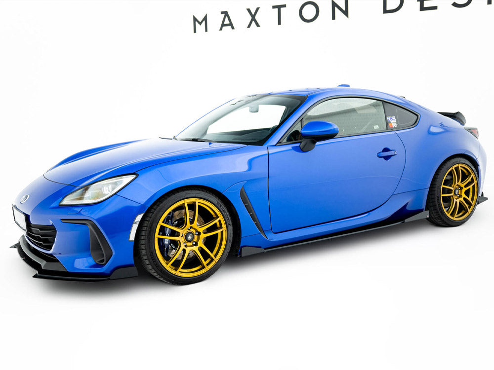 Maxton Design Street PRO Side Skirts Diffusers V.1 + Flaps Subaru BRZ Mk2