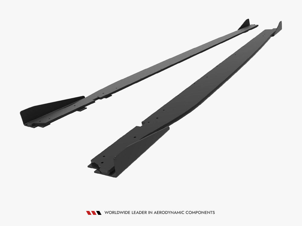 Maxton Design Street PRO Side Skirts Diffusers V.1 + Flaps Subaru BRZ Mk2