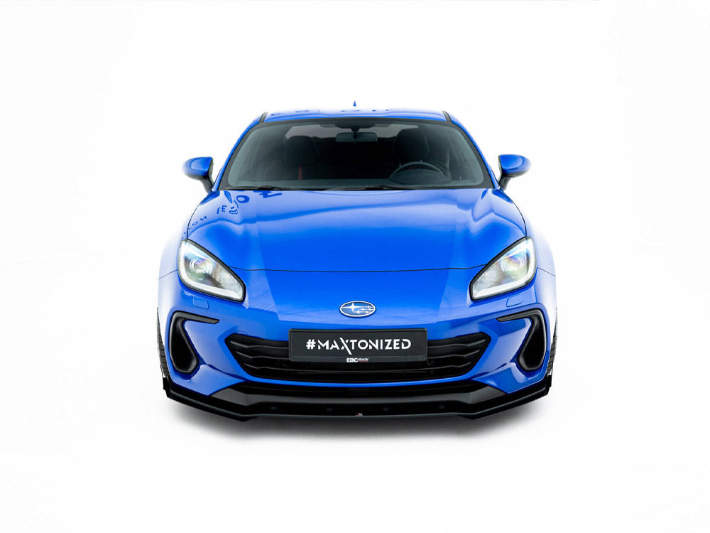 Maxton Design Street PRO Front Splitter + Flaps Subaru BRZ Mk2