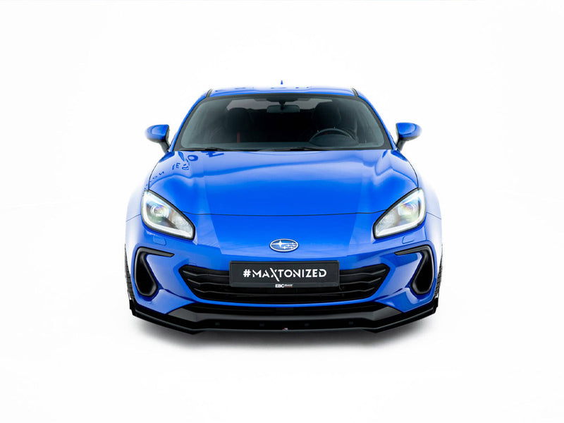 Maxton Design Street PRO Front Splitter + Flaps Subaru BRZ Mk2