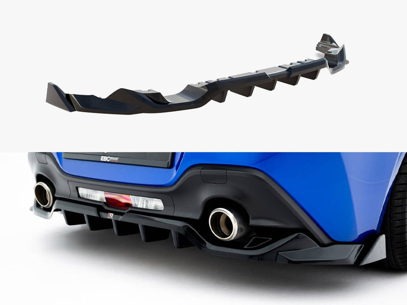 Maxton Design Rear Splitter (Vertical Bars) V.3 Subaru BRZ Mk2
