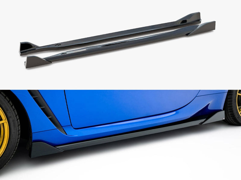Maxton Design Side Skirts Diffusers V.3 Subaru BRZ Mk2