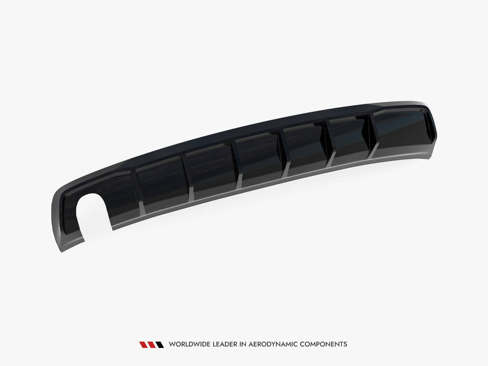 Maxton Design Rear Valance Audi A3 Sedan 8V (Version with single exhaust tips on one side)