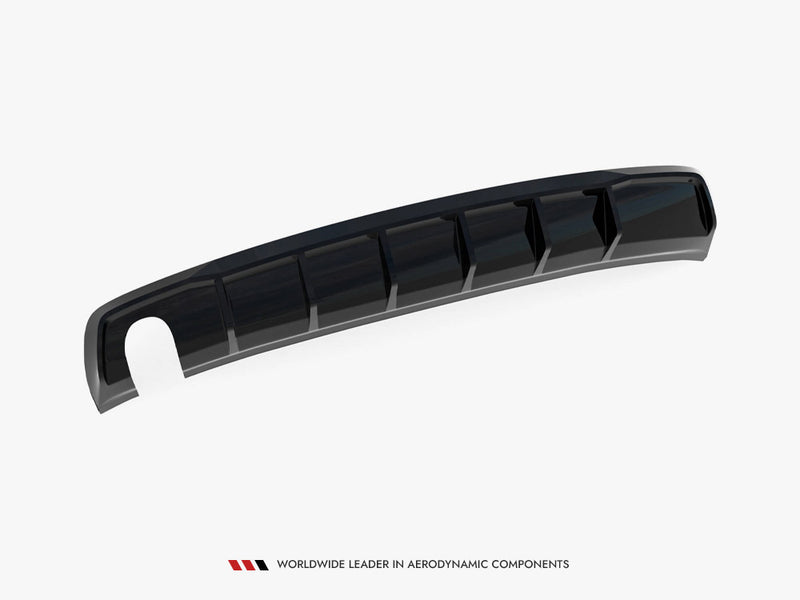 Maxton Design Rear Valance Audi A3 Sedan 8V (Version with single exhaust tips on one side)