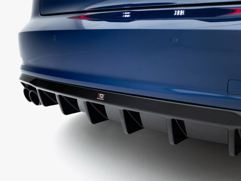 Maxton Design Rear Valance Audi A3 Sedan 8V (Version with dual exhaust tips on one side)