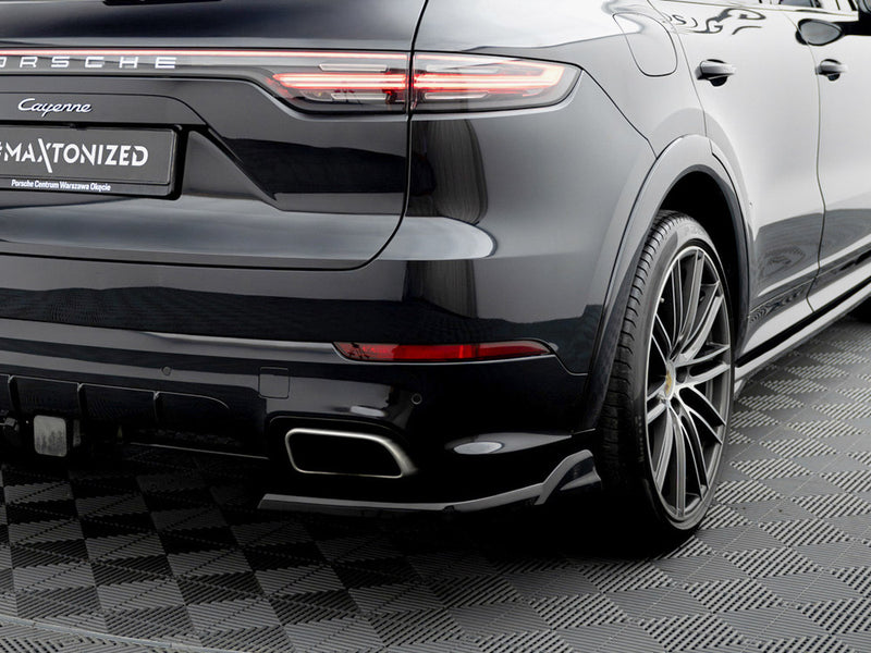 Maxton Design Rear Side Splitters Porsche Cayenne Sport Design Mk3