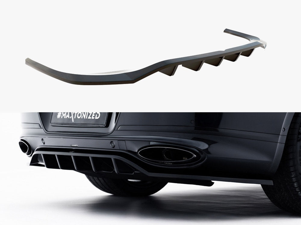 Maxton Design Rear Splitter (Vertical Bars) Bentley Continental GT Coupe Mk3