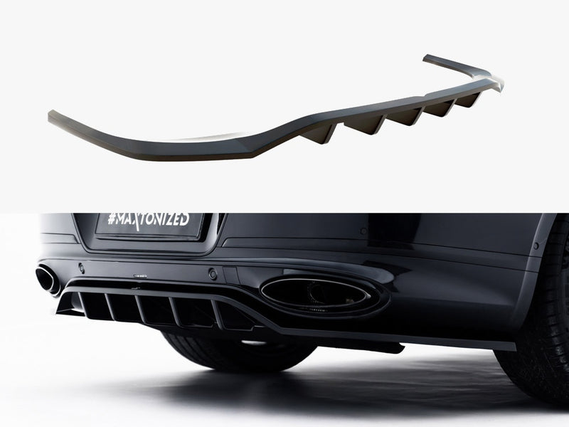 Maxton Design Rear Splitter (Vertical Bars) Bentley Continental GT Coupe Mk3