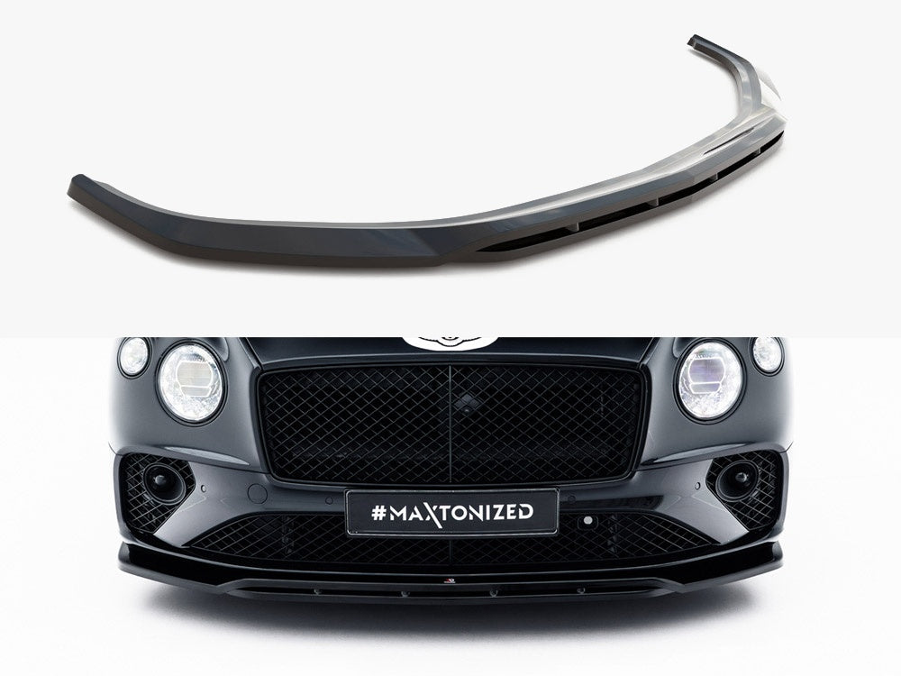 Maxton Design Front Splitter Bentley Continental GT Coupe Mk3