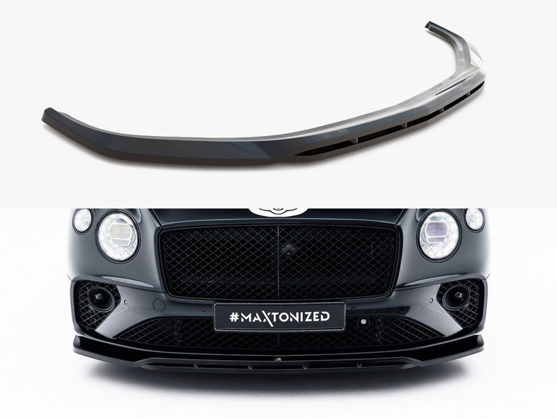 Maxton Design Front Splitter Bentley Continental GT Coupe Mk3