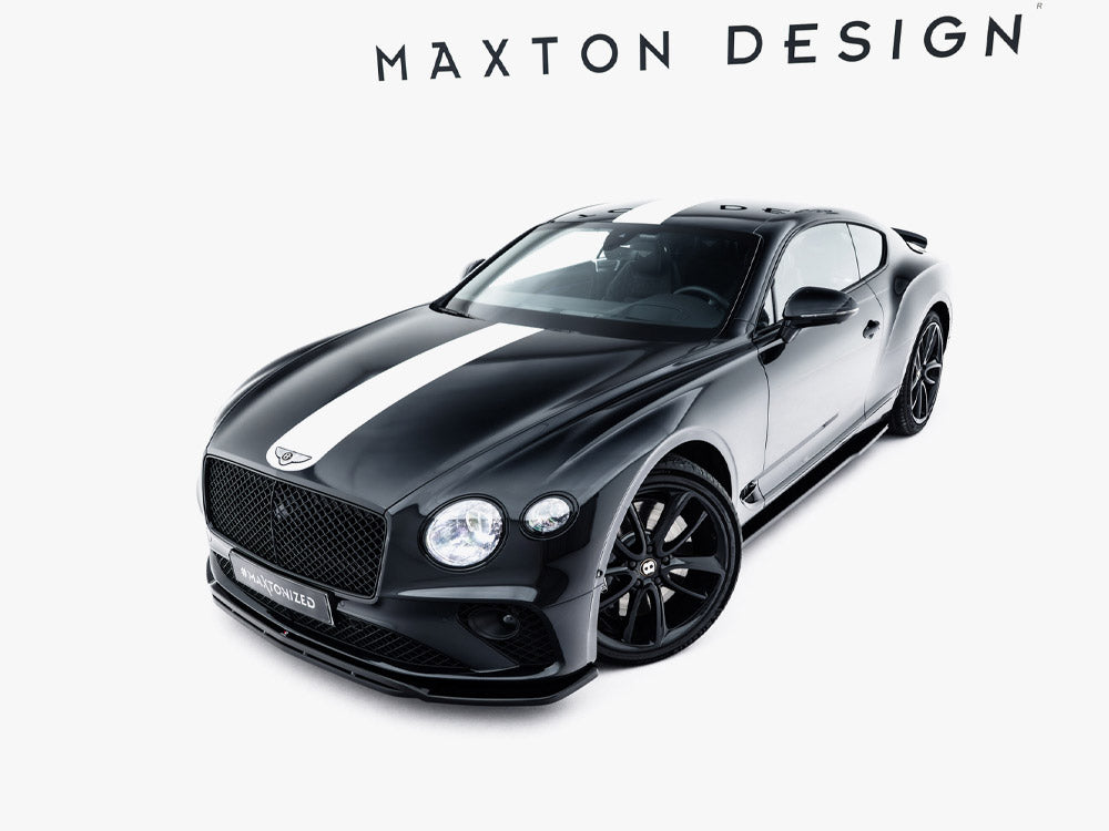 Maxton Design Front Splitter Bentley Continental GT Coupe Mk3