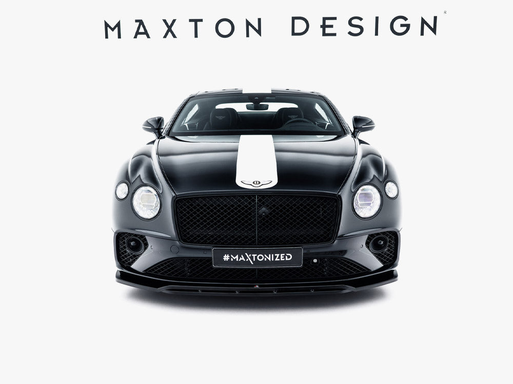 Maxton Design Front Splitter Bentley Continental GT Coupe Mk3