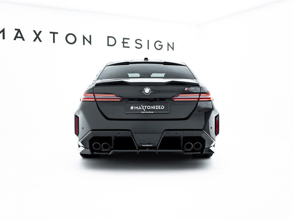 Maxton Design Rear Splitter (Vertical Bars) BMW M5 Sedan / Touring G90