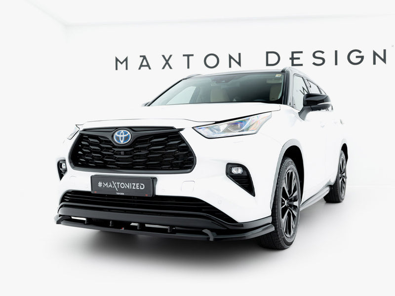 Maxton Design Front Splitter V.2 Toyota Highlander Mk4