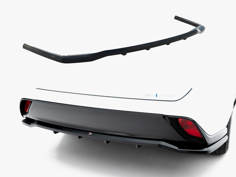 Maxton Design Rear Splitter (Vertical Bars) Toyota Highlander Mk4