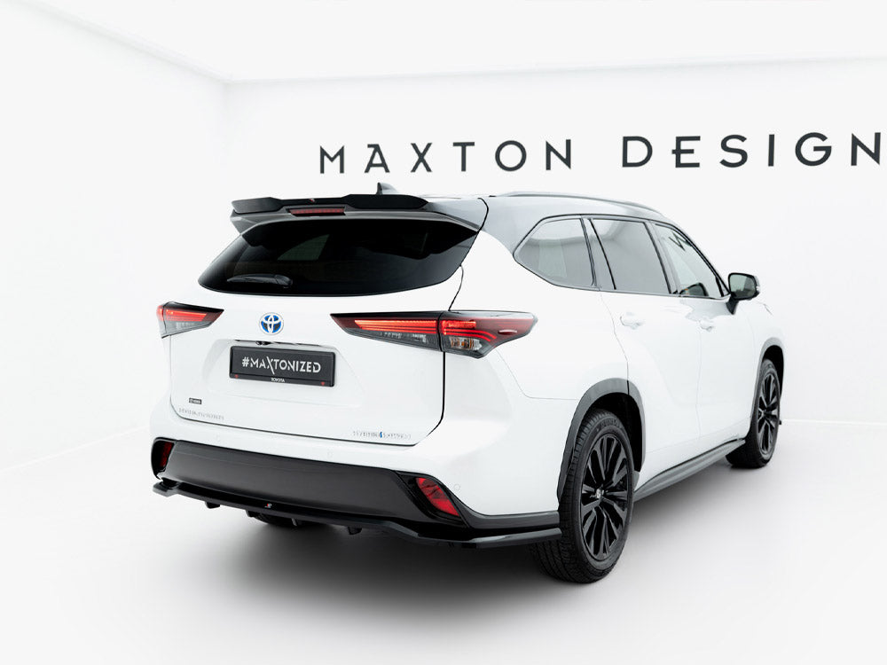 Maxton Design Rear Splitter (Vertical Bars) Toyota Highlander Mk4
