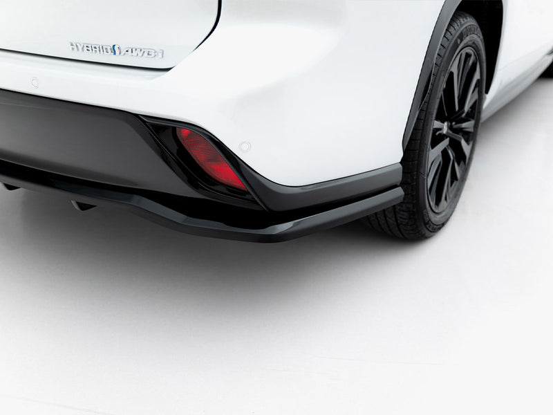 Maxton Design Rear Splitter (Vertical Bars) Toyota Highlander Mk4