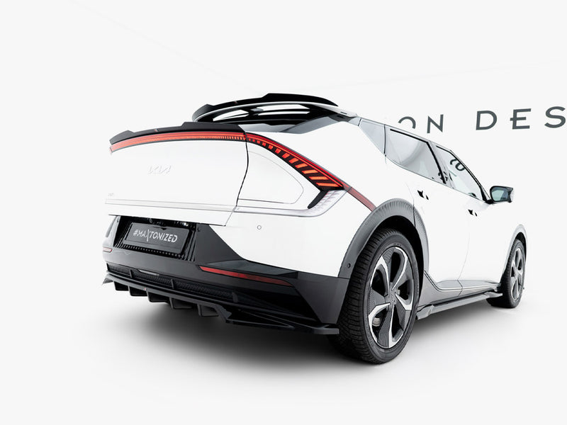 Maxton Design Rear Splitter (Vertical Bars) Kia EV6 Mk1