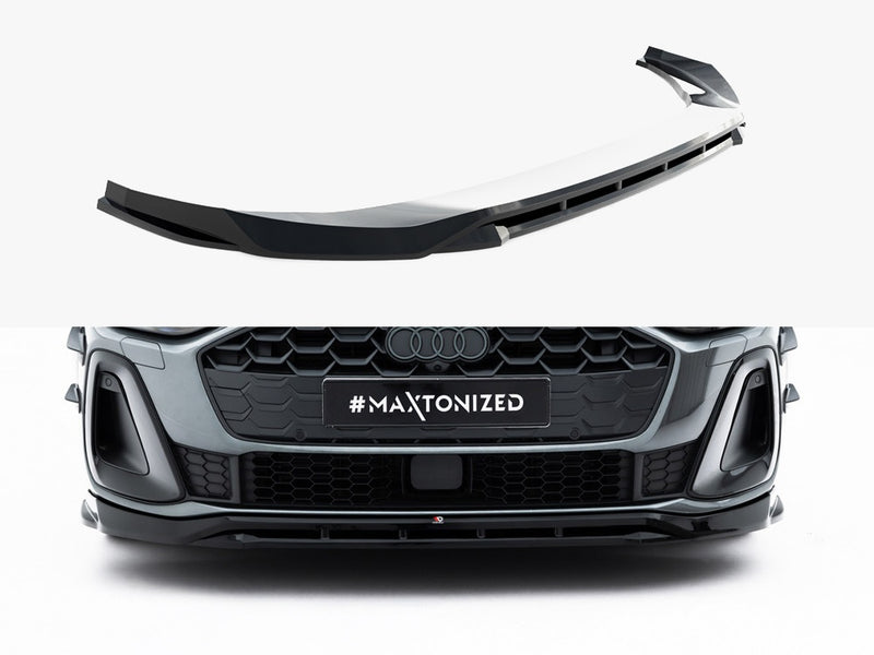 Maxton Design Front Splitter V.1 Audi A5 S-Line / S5 Sedan / Avant B10