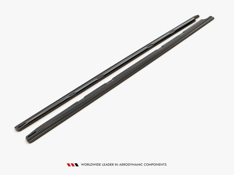 Maxton Design Side Skirts Diffusers V.1 Seat Leon Mk3 Cupra / FR Facelift
