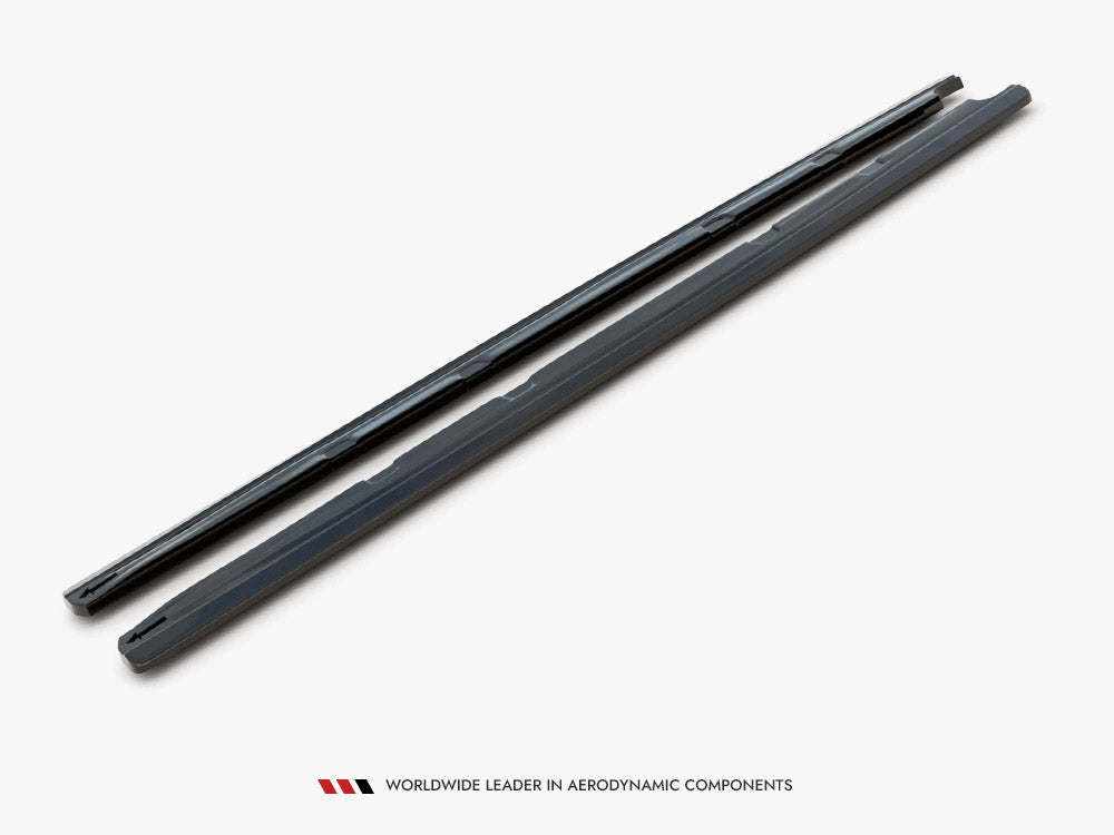 Maxton Design Side Skirts Diffusers V.2 Seat Leon Mk3 Cupra / FR Facelift