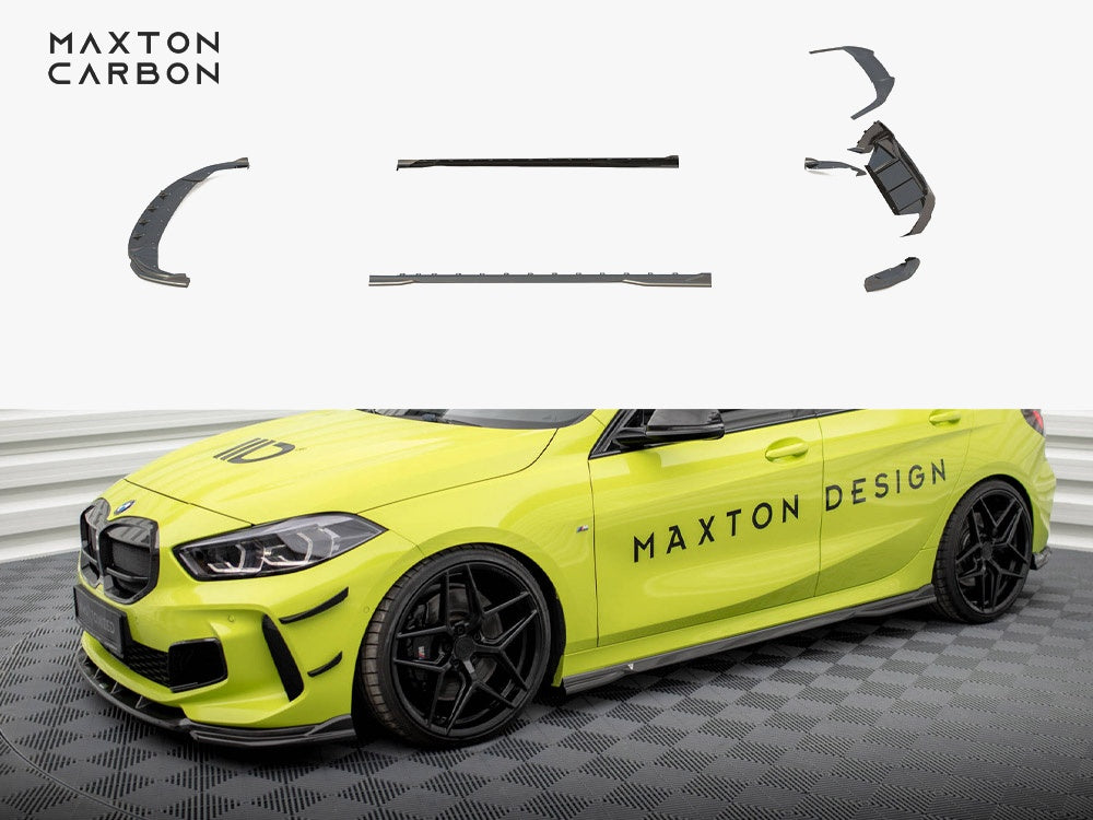 Maxton Design Full Body Kit Prepreg Carbon Fiber BMW 1 F40 M-Pack / M135i
