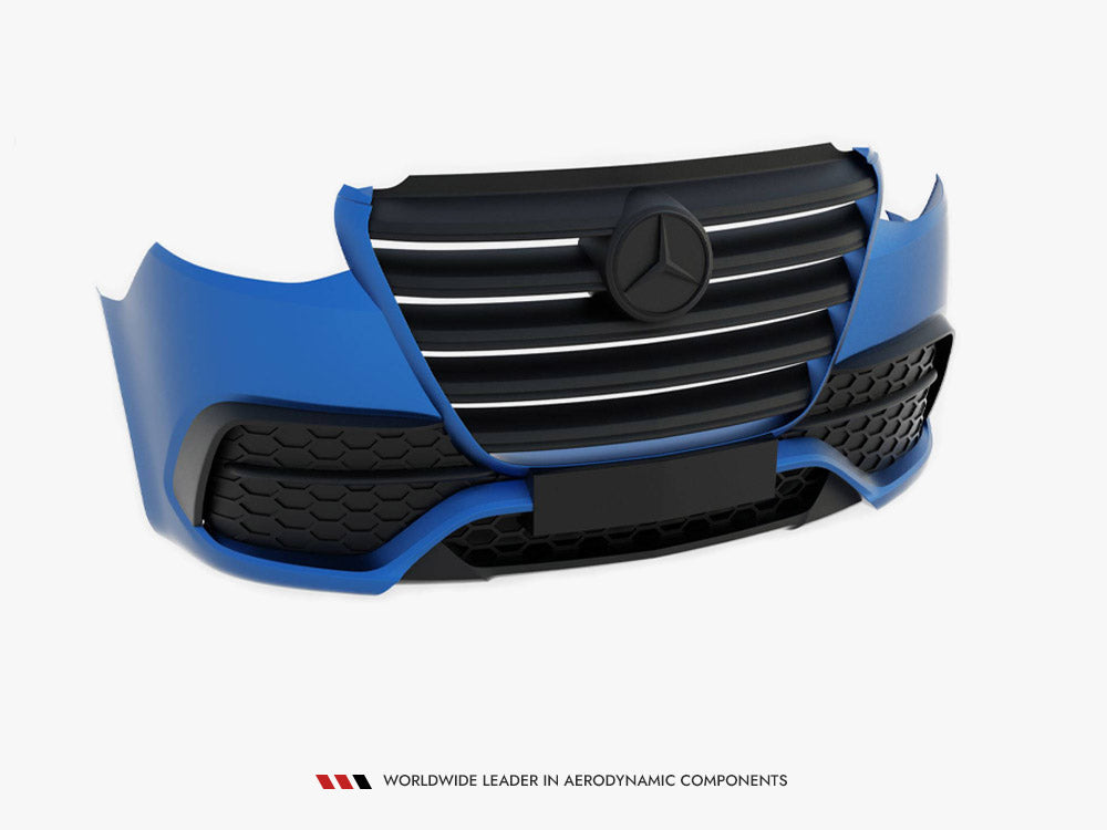 Maxton Design Front Bumper + Splitter Mercedes-Benz Sprinter Mk3