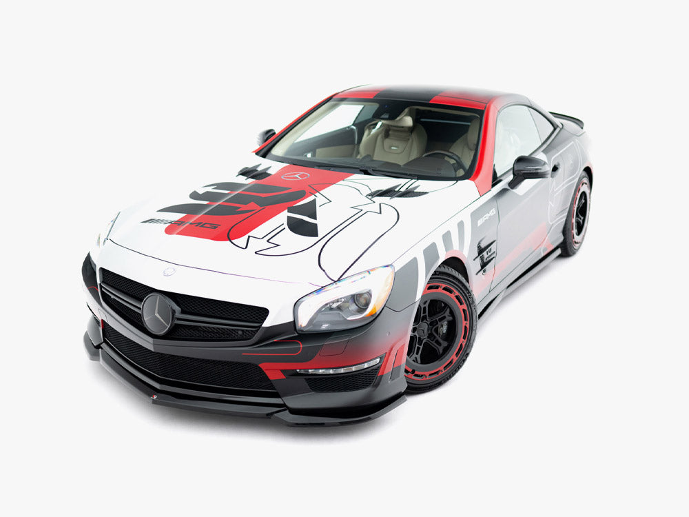 Maxton Design Front Splitter V.2 Mercedes-Benz SL 63 AMG R231