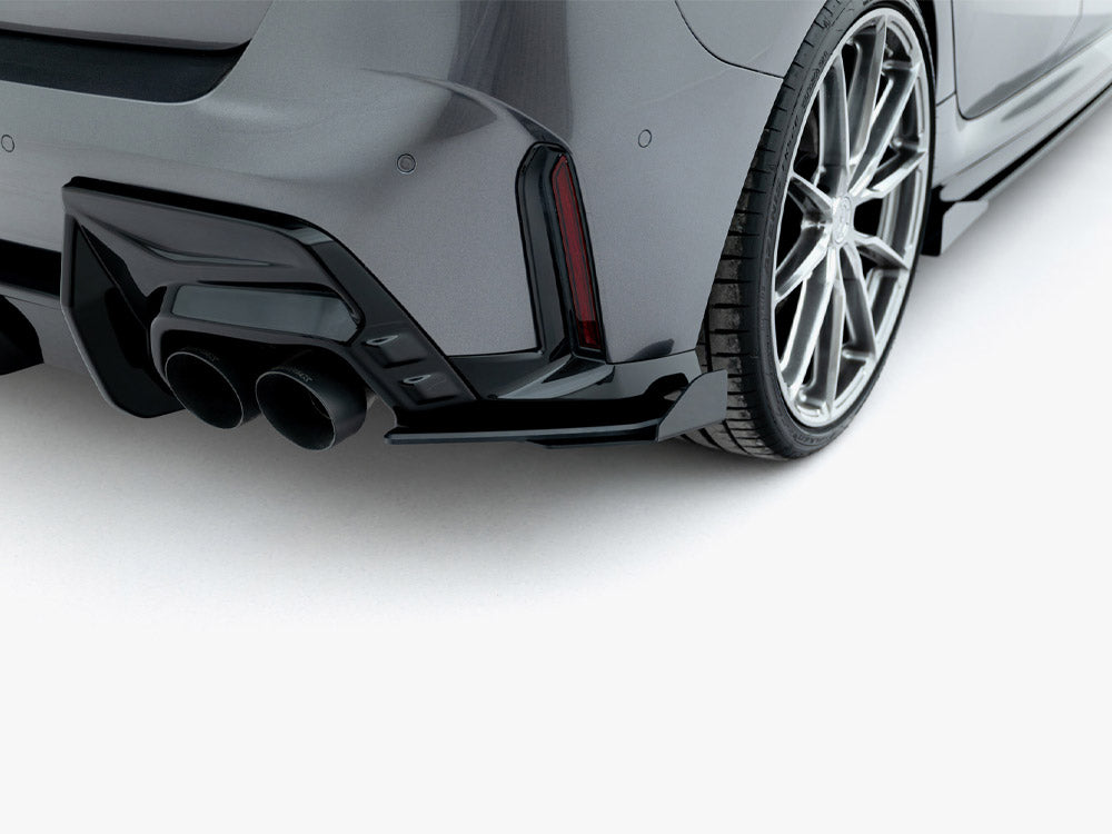 Maxton Design Street PRO Rear Side Splitters V.2 + Flaps BMW M135i F70