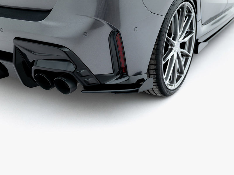 Maxton Design Street PRO Rear Side Splitters V.2 + Flaps BMW M135i F70