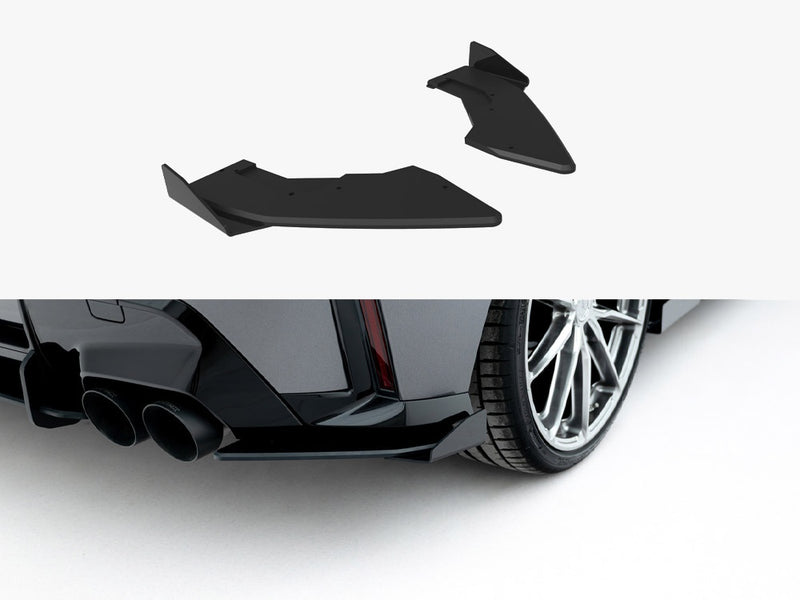 Maxton Design Street PRO Rear Side Splitters V.1 + Flaps BMW M135i F70