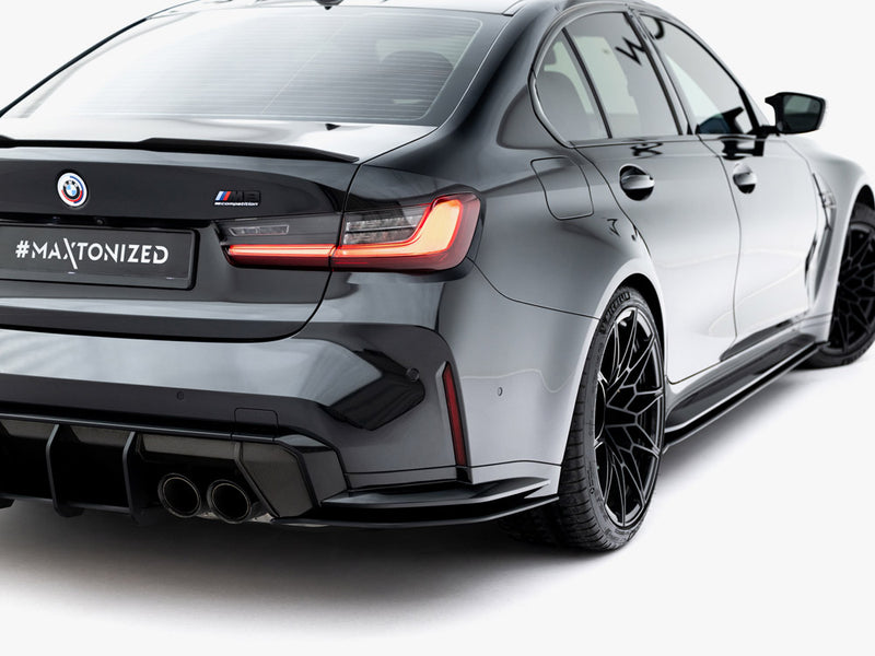 Maxton Design Street PRO Rear Side Splitters V.3 BMW M3 Sedan / Touring G80 / G81