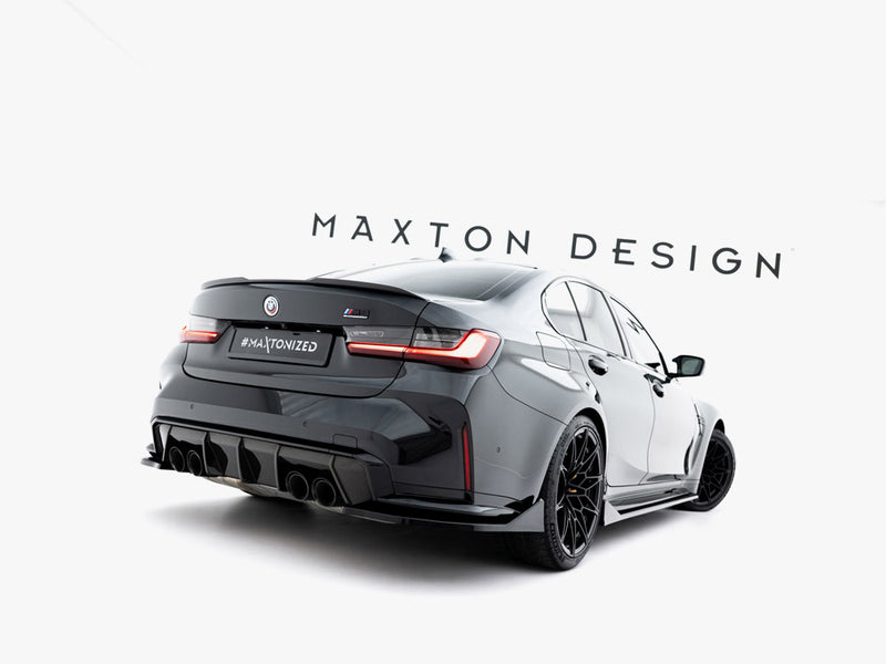Maxton Design Rear Side Splitters V.5 BMW M3 Sedan / Touring G80 / G81