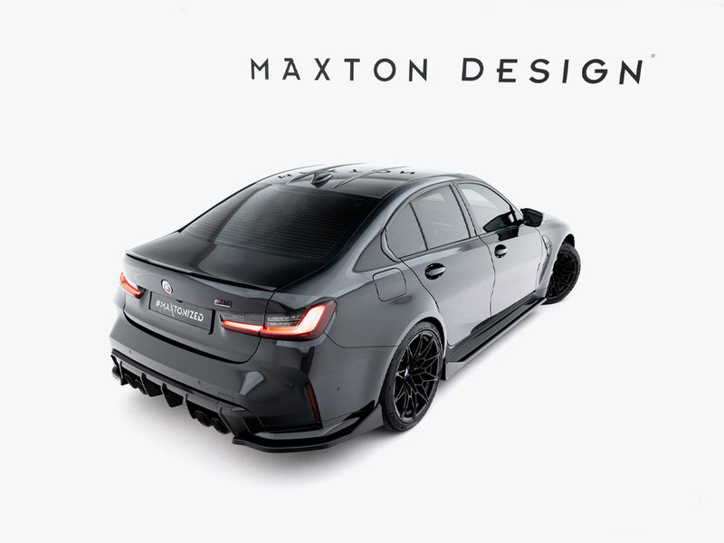 Maxton Design Rear Side Splitters V.5 BMW M3 Sedan / Touring G80 / G81