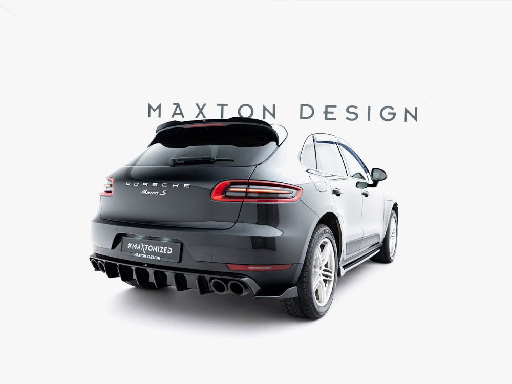 Maxton Design Rear Side Splitters V.2 Porsche Macan Mk1