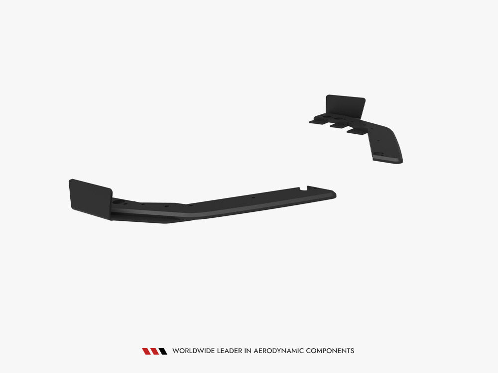 Maxton Design Street PRO Rear Side Splitters + Flaps Toyota GR Corolla Mk12