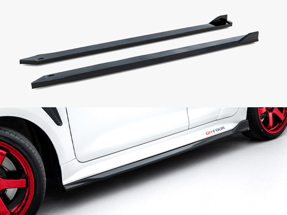 Maxton Design Side Skirts Diffusers V.2 Toyota GR Corolla Mk12