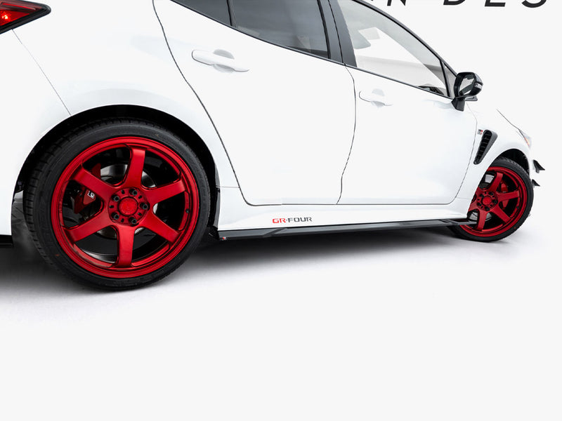 Maxton Design Side Skirts Diffusers V.1 Toyota GR Corolla Mk12