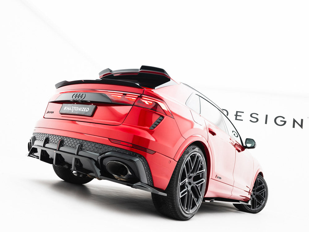Maxton Design Lower Spoiler CAP V.1 Audi RSQ8 Mk1 Facelift