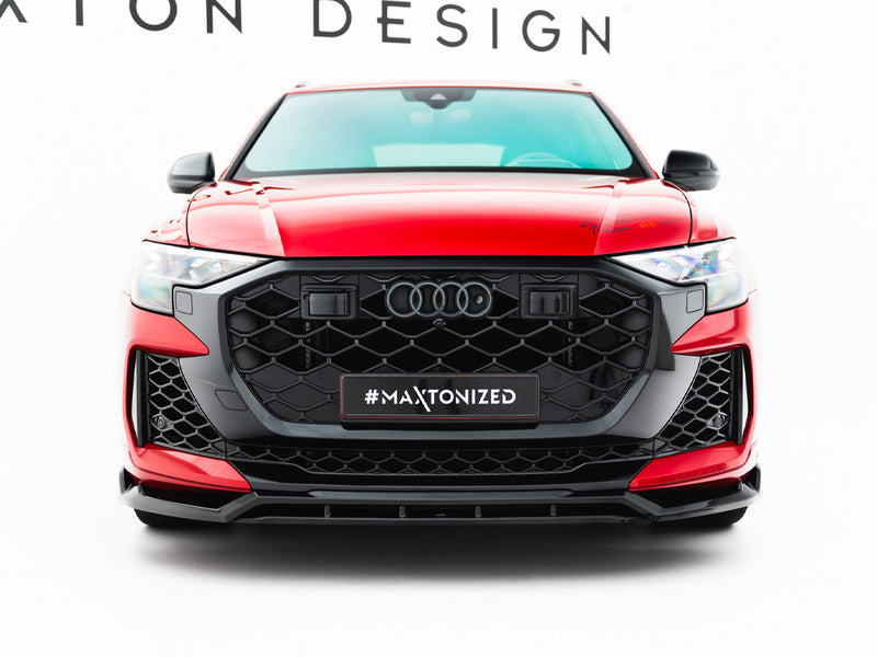 Maxton Design Front Splitter Audi RSQ8 Mk1 Facelift