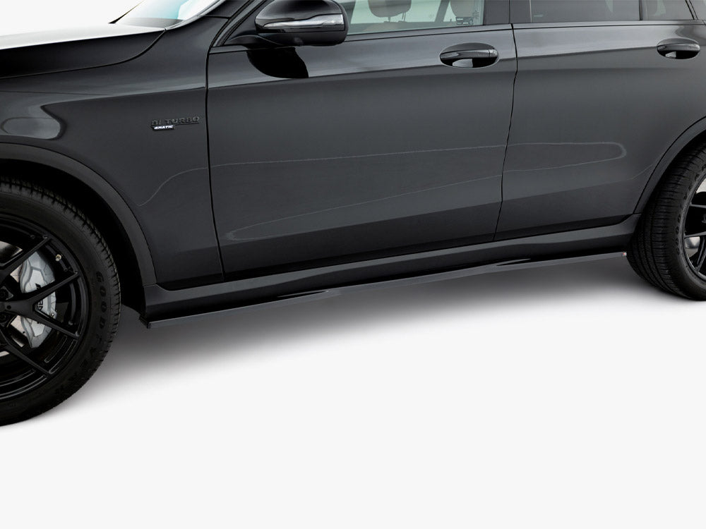 Maxton Design Side Skirts Diffusers Mercedes-AMG GLC 43 / AMG-Line SUV X253 Facelift