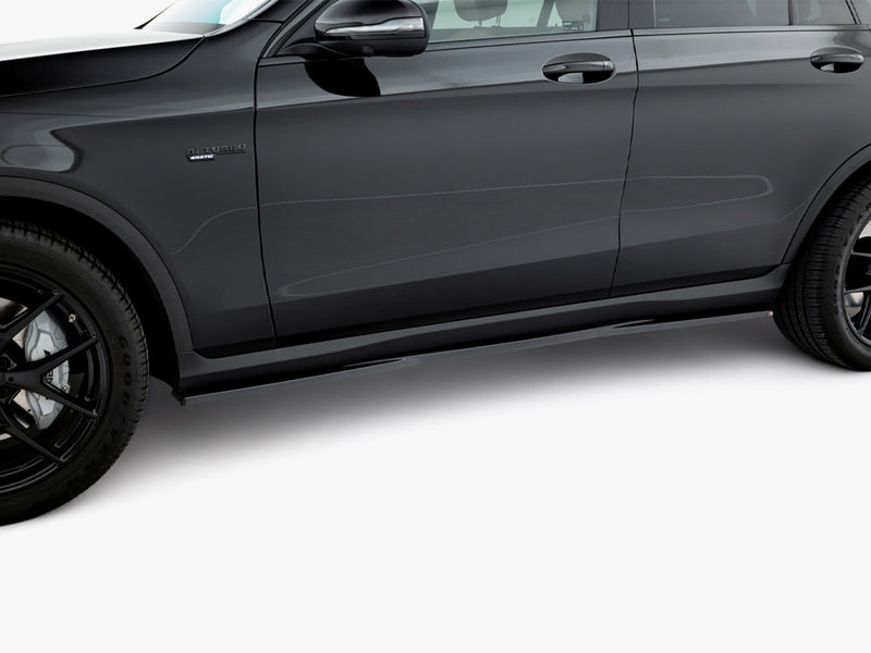 Maxton Design Side Skirts Diffusers Mercedes-AMG GLC 43 / AMG-Line SUV X253 Facelift